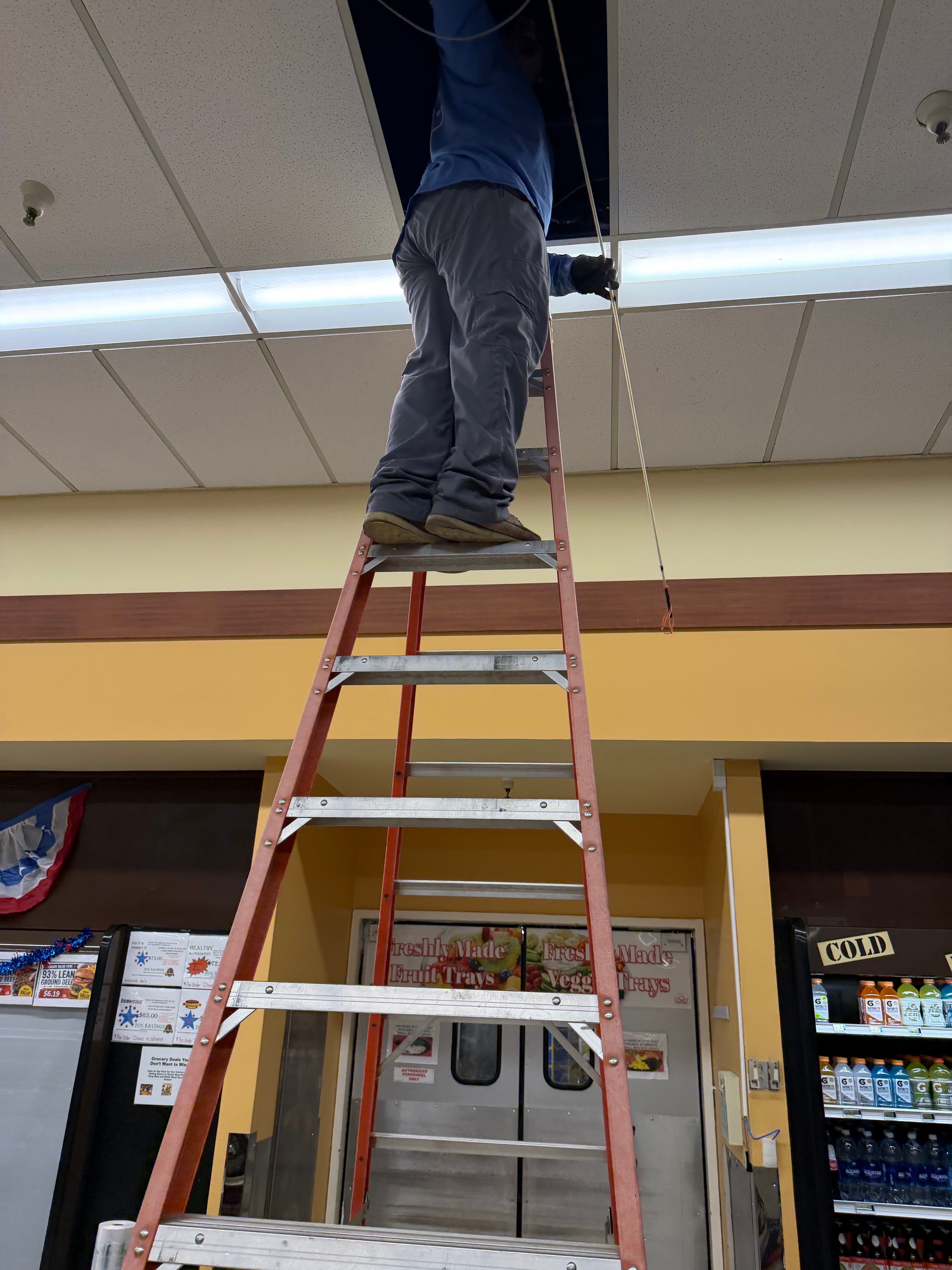 Project Unsafe Sign Circuit Wiring Fixed Right at a Commissary image