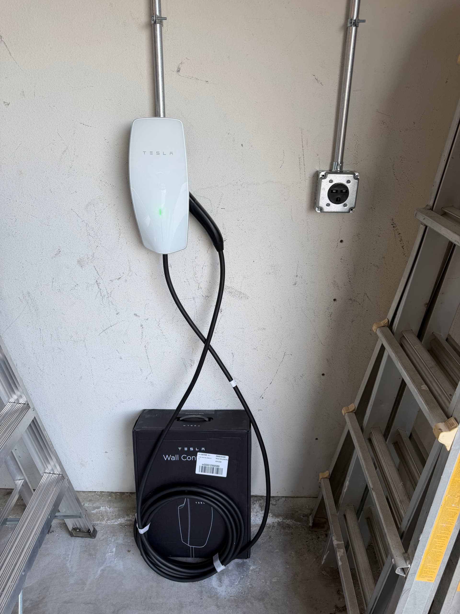 Gallery photos for Tesla Wall Connector Installation in Apple Valley: Image #3