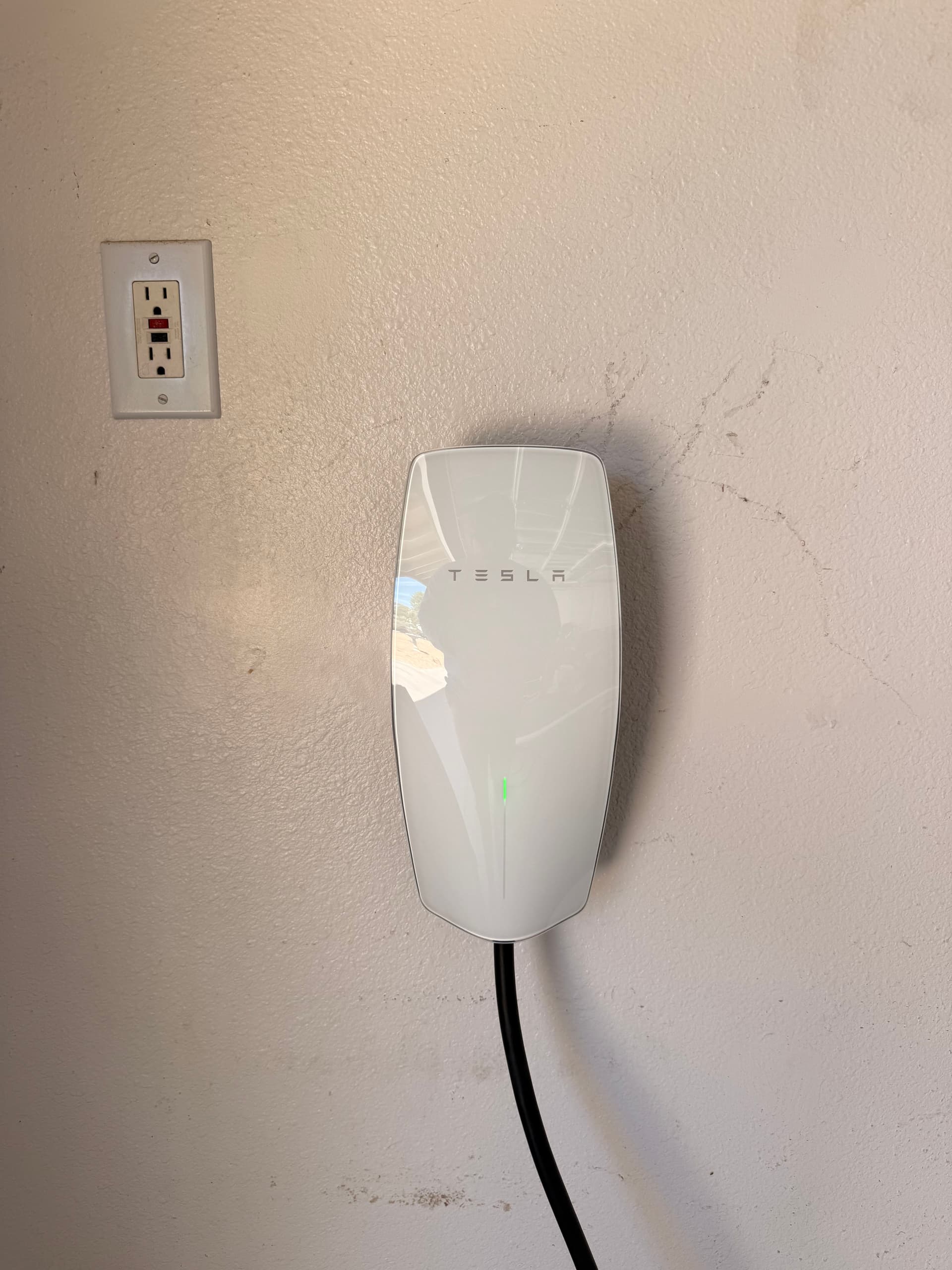 Tesla Wall Charger Installation Success image