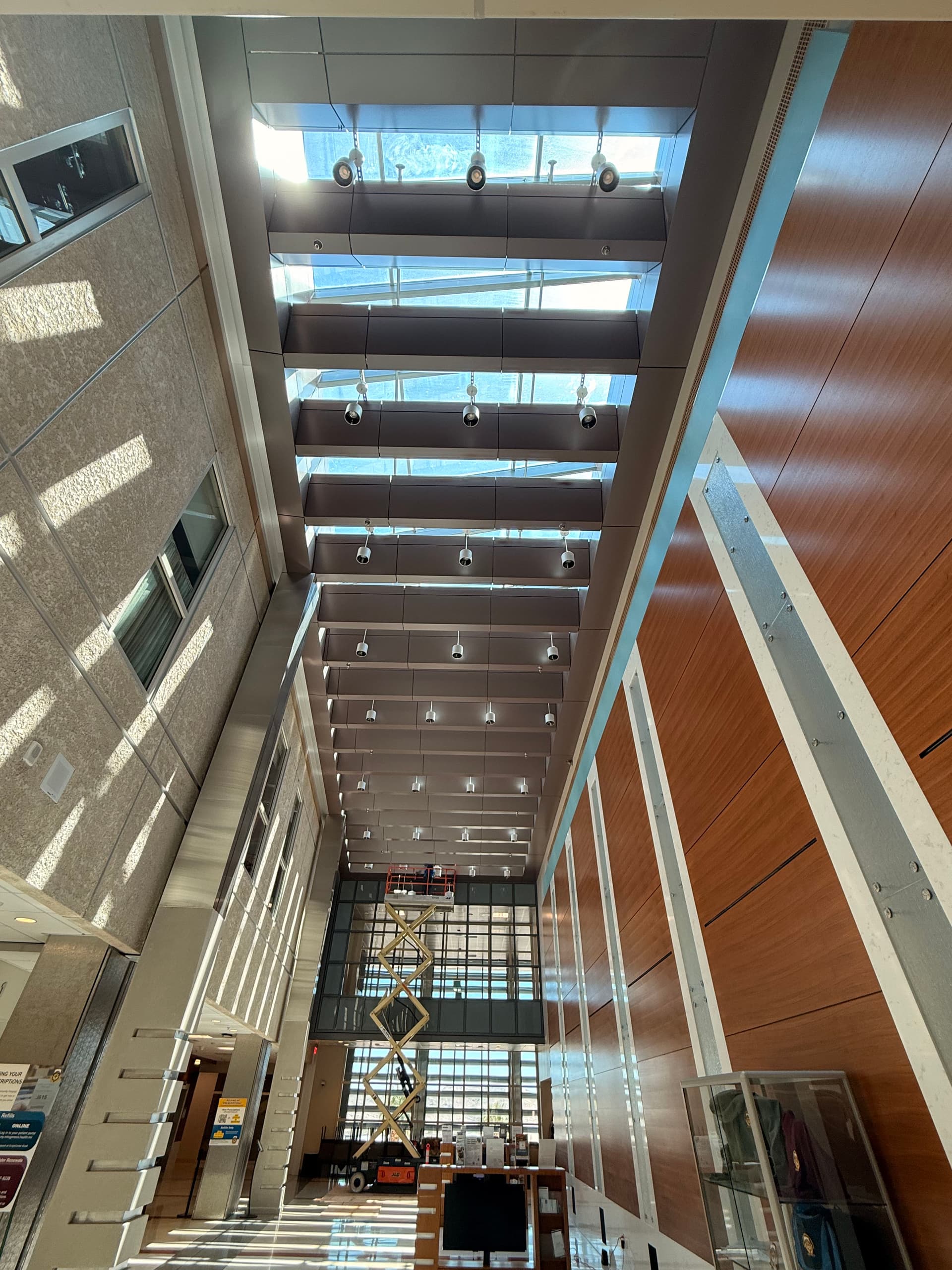Gallery photos for LED Retrofit in a High-Ceiling Commercial Atrium: Image #7
