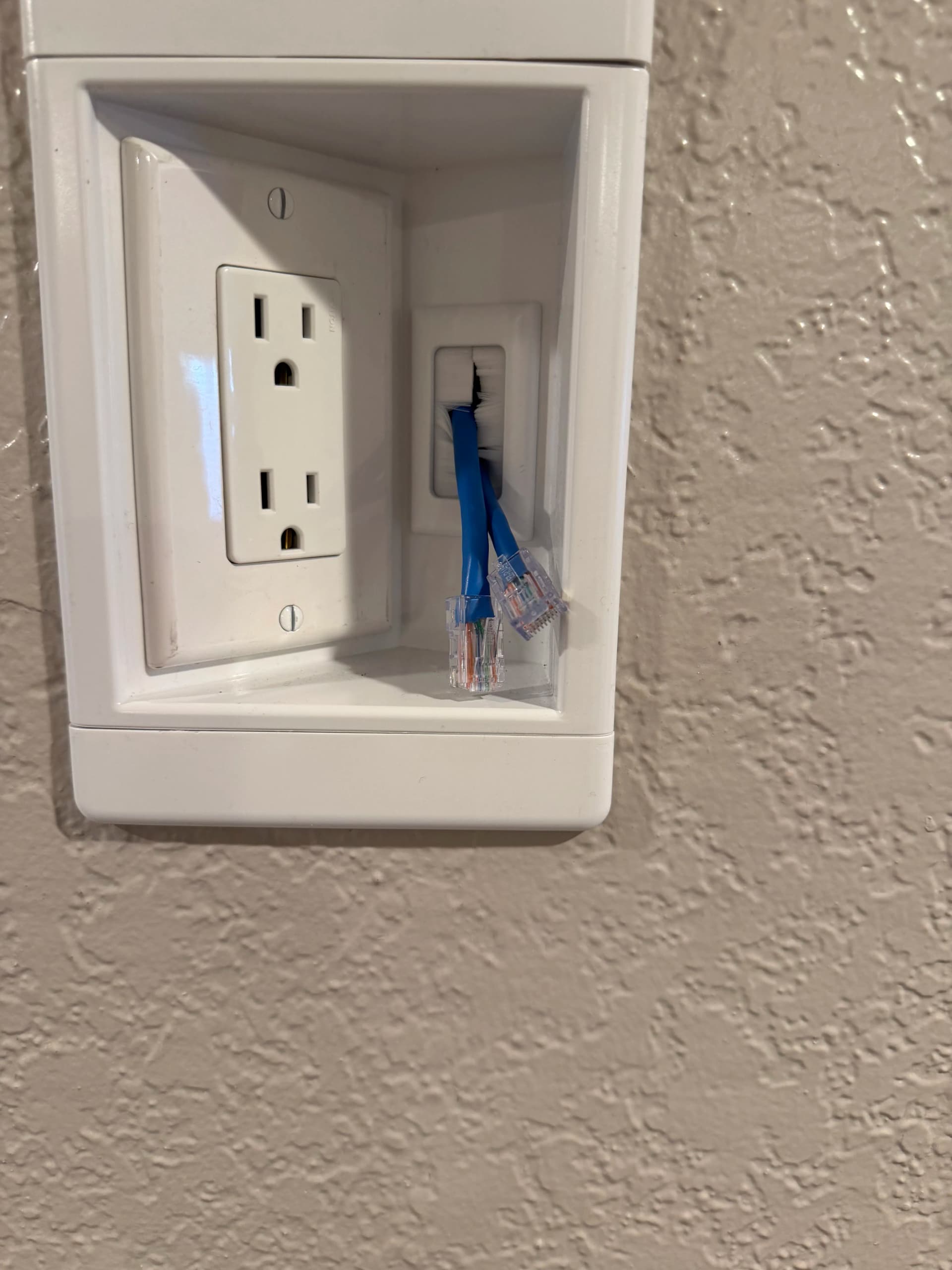 Gallery photos for Power and Data Runs Done Right for TVs and Monitors: Image #3