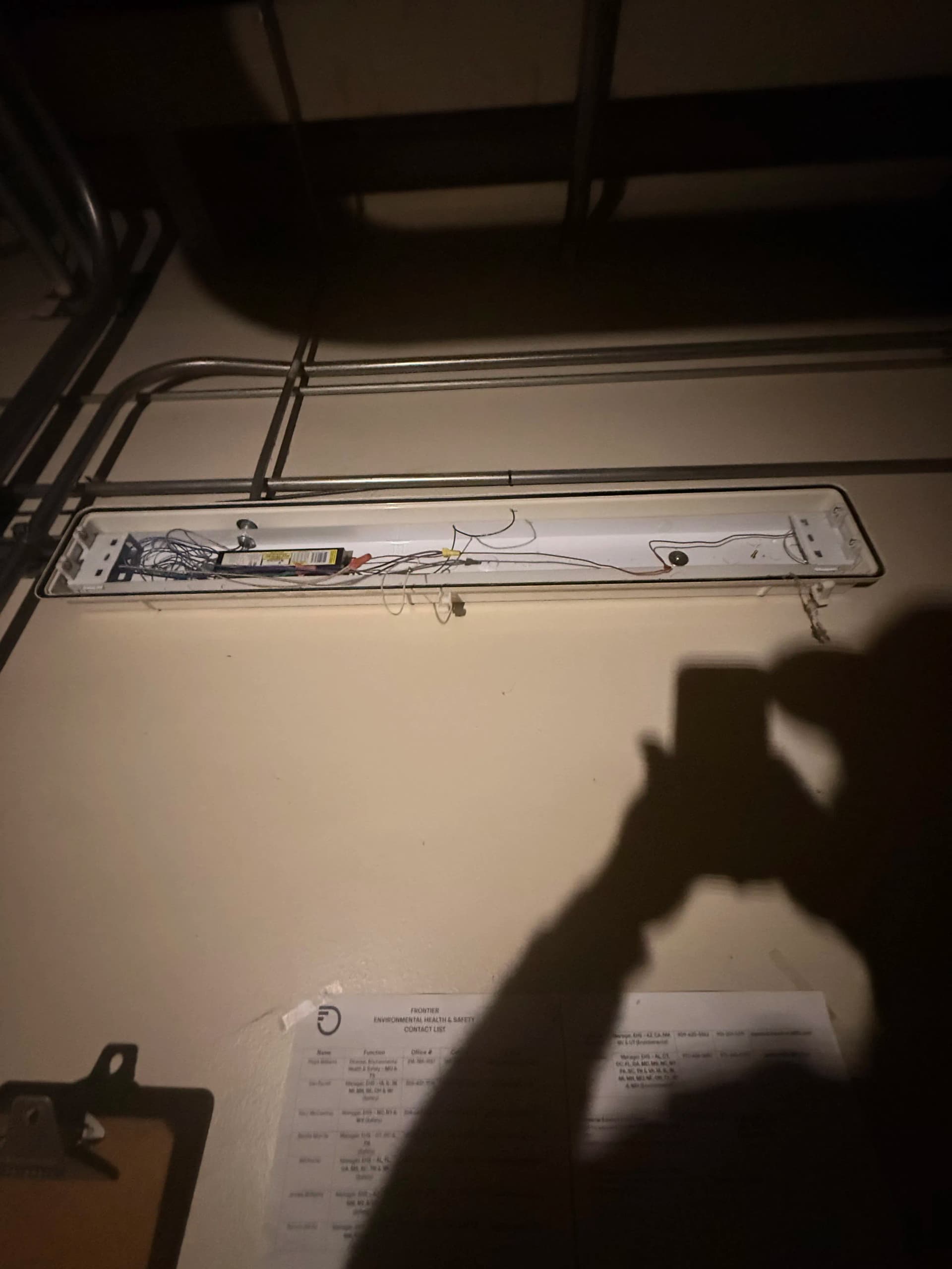Gallery photos for LED Fixture Upgrade in a Moreno Valley Generator Room: Image #5