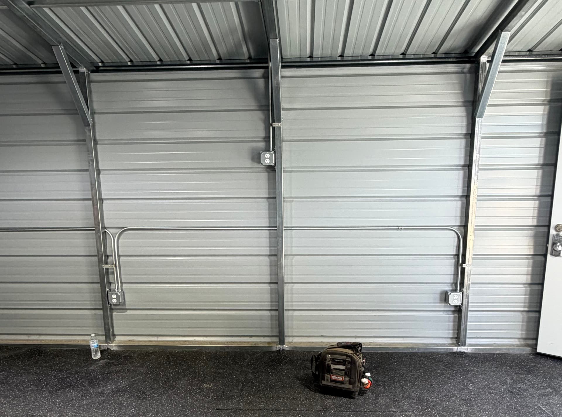 Gallery photos for Electrical Work Completed at Local Fire Station Gym: Image #1