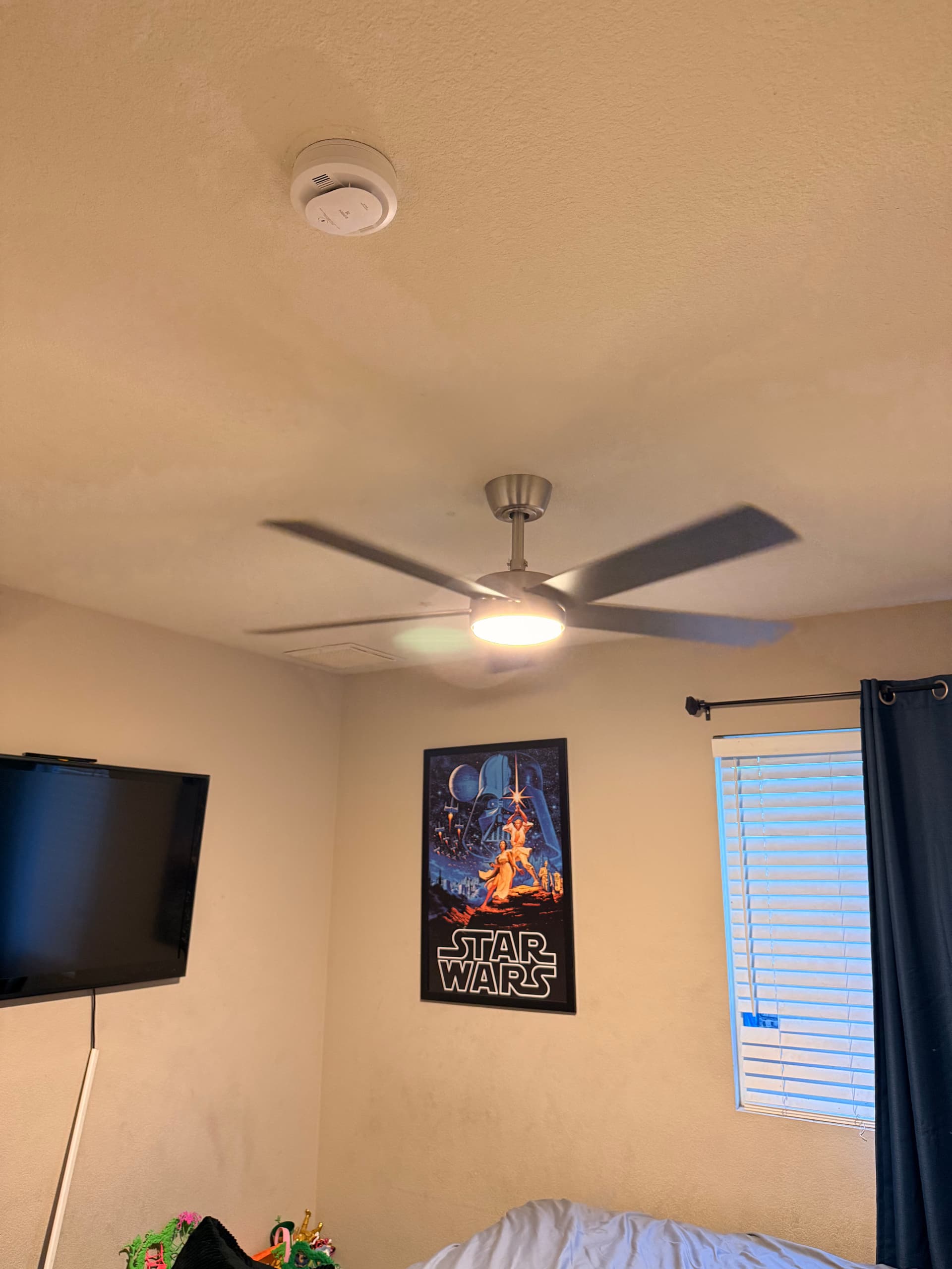 Gallery photos for Ceiling Fans, Exhaust Fan, and Code-Compliant Wiring Upgrade: Image #1