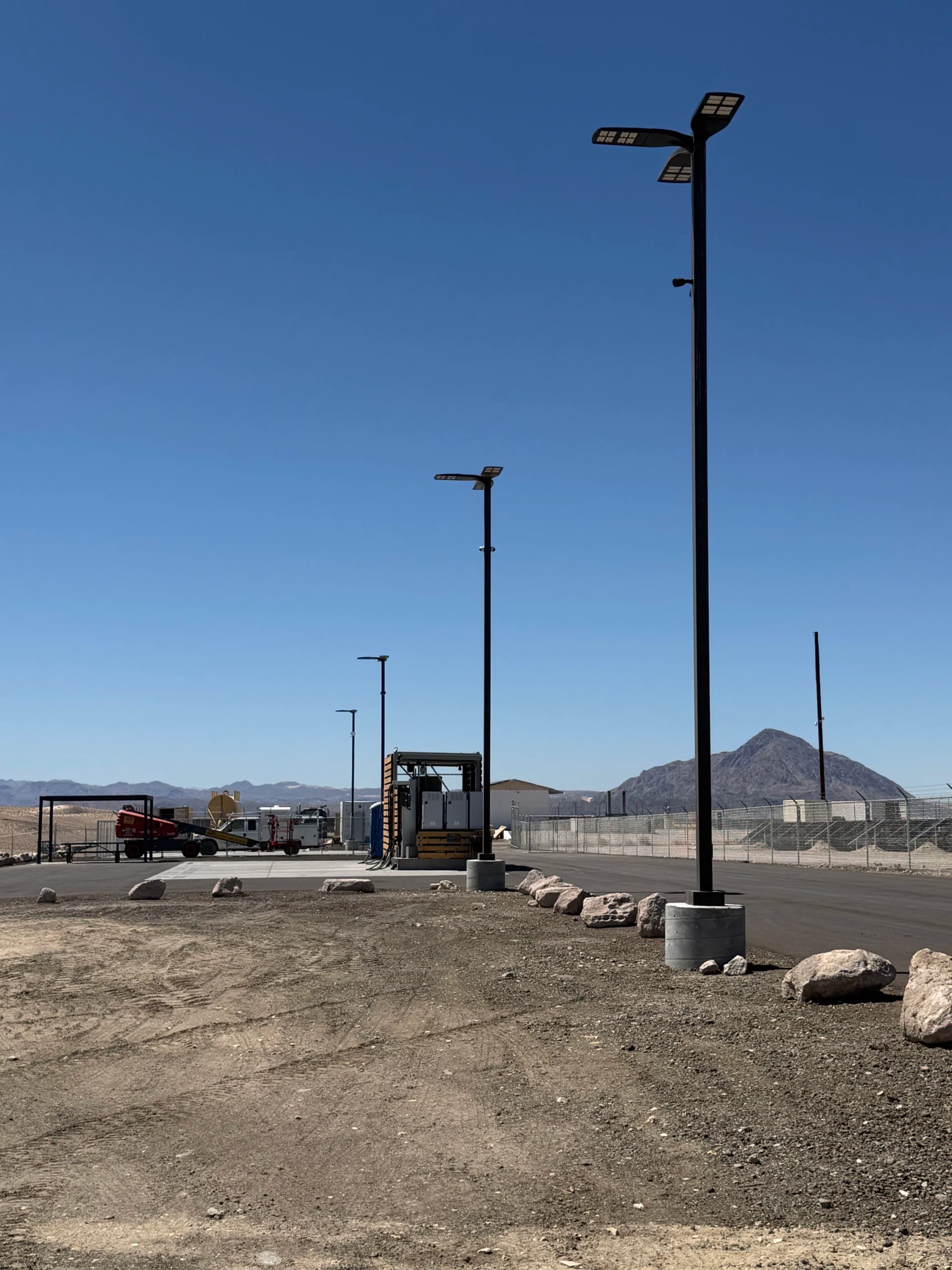 Site Lighting and Camera Upgrades at PSRR1 in Baker image