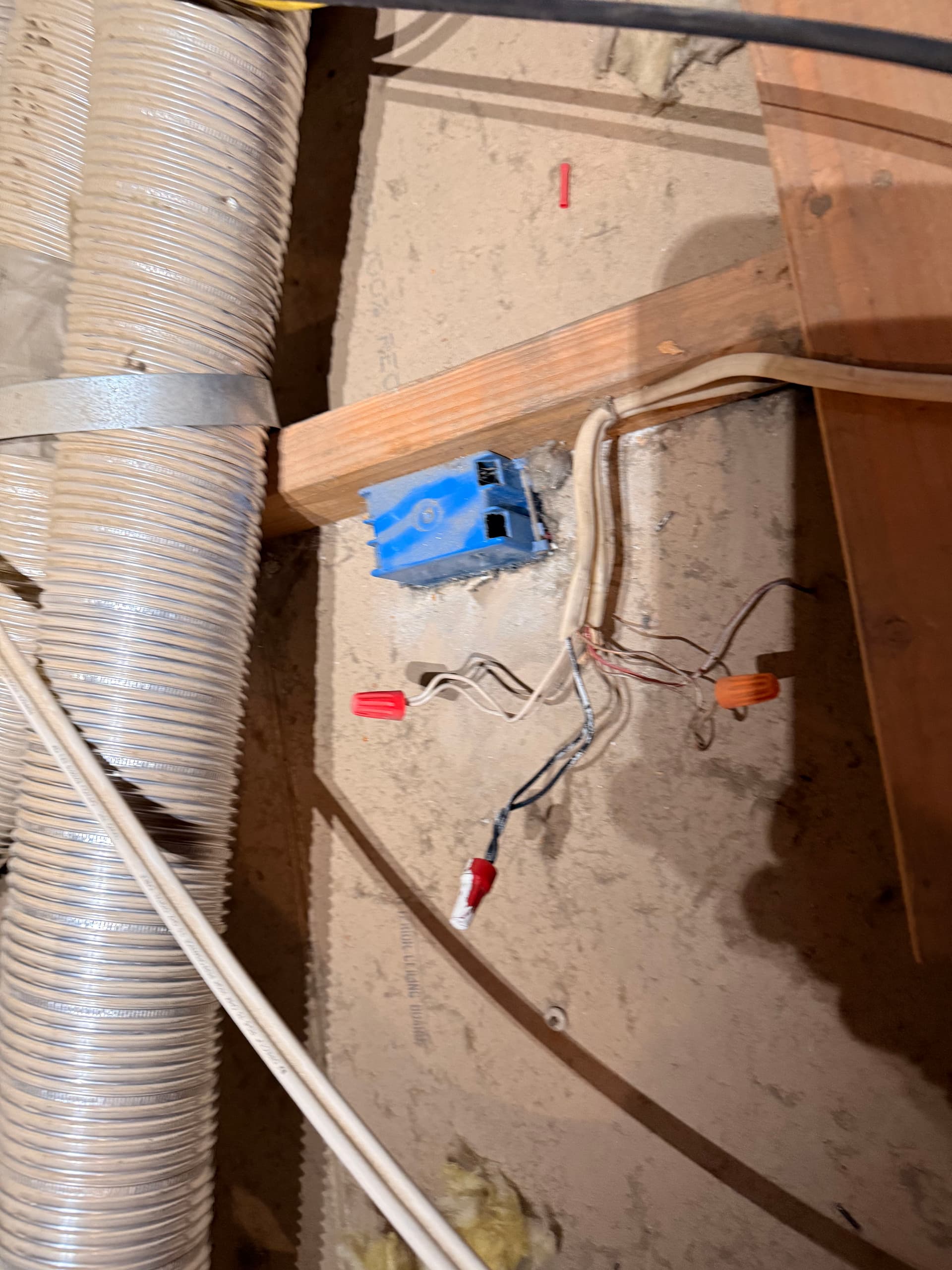 Gallery photos for Ceiling Fans, Exhaust Fan, and Code-Compliant Wiring Upgrade: Image #3