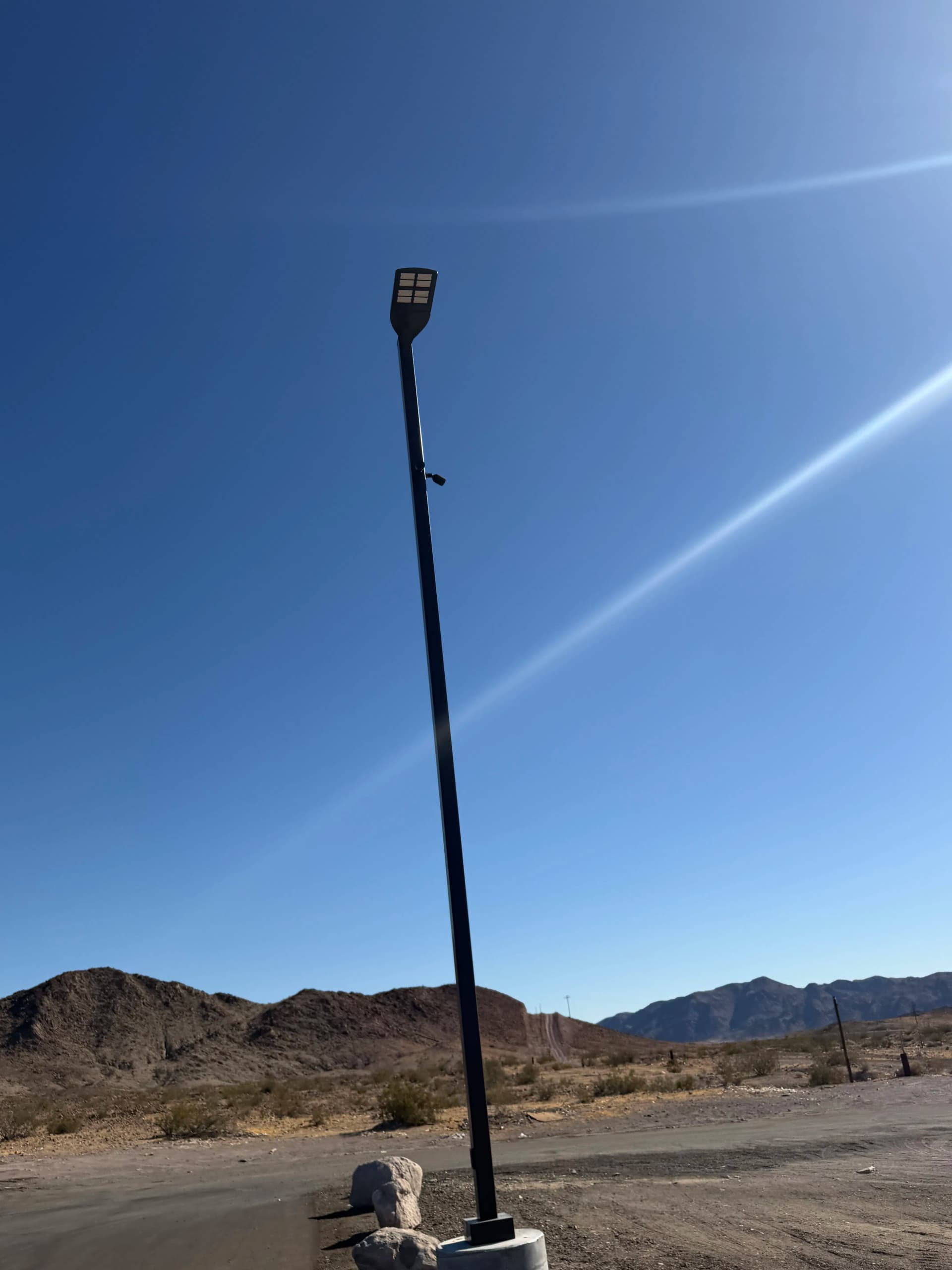 Gallery photos for Site Lighting and Camera Upgrades at PSRR1 in Baker: Image #6
