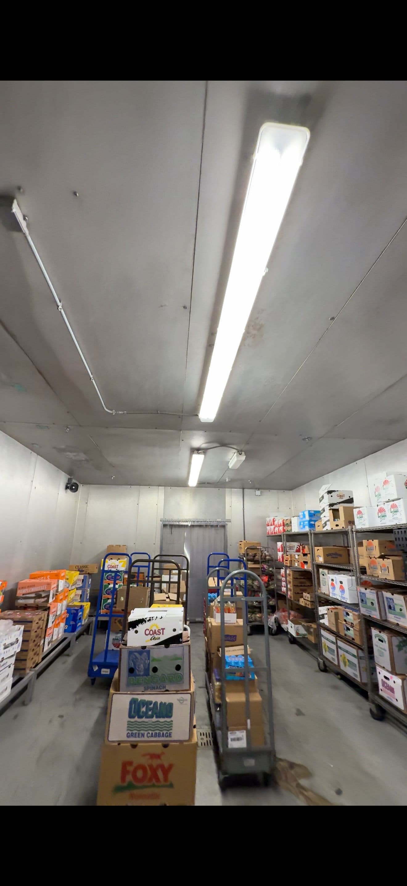Emergency Cooler Lighting Circuit Repair at Fort Irwin Commissary image