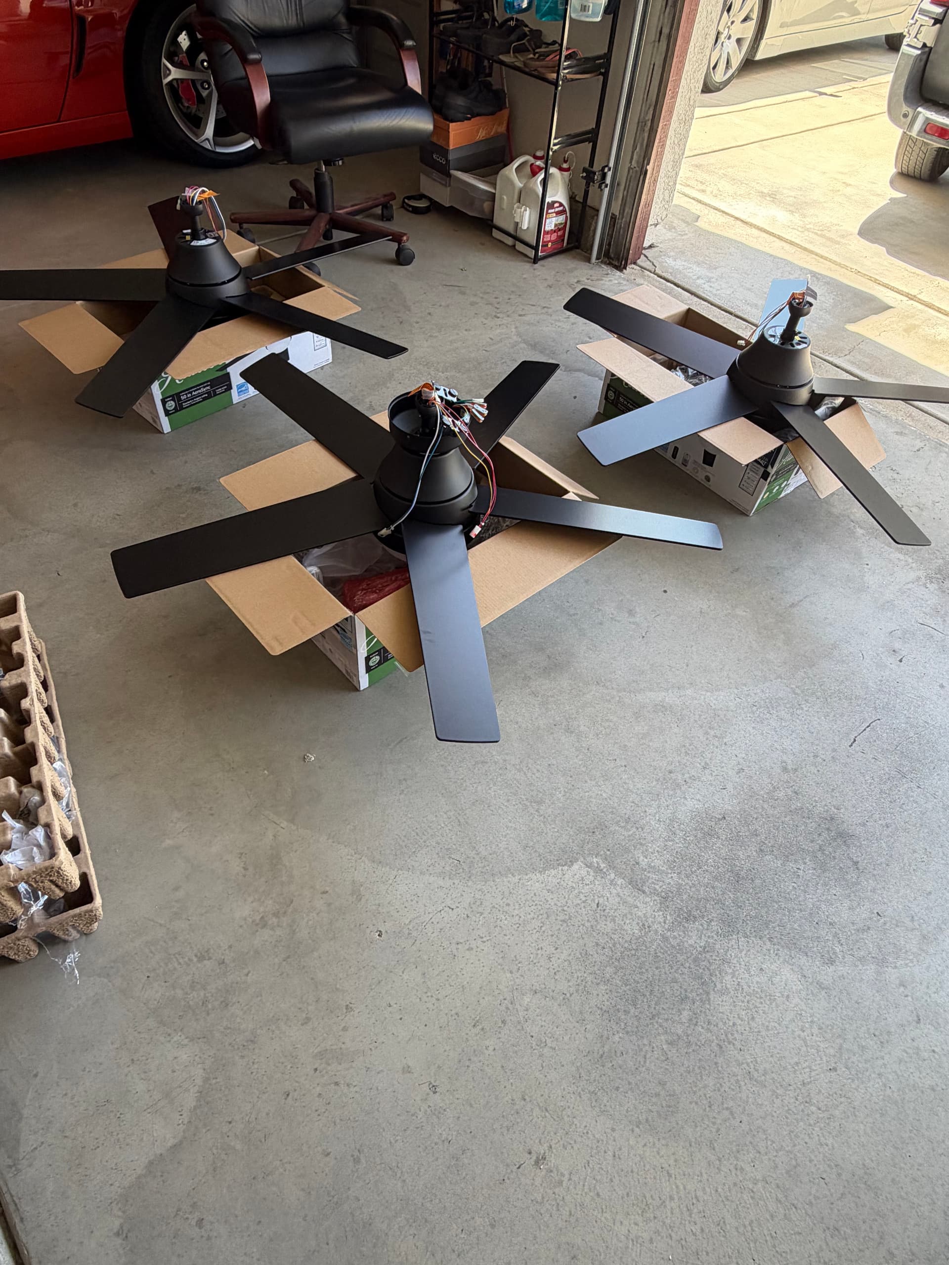 Gallery photos for 4 Ceiling Fans Installed in Apple Valley Home: Image #2