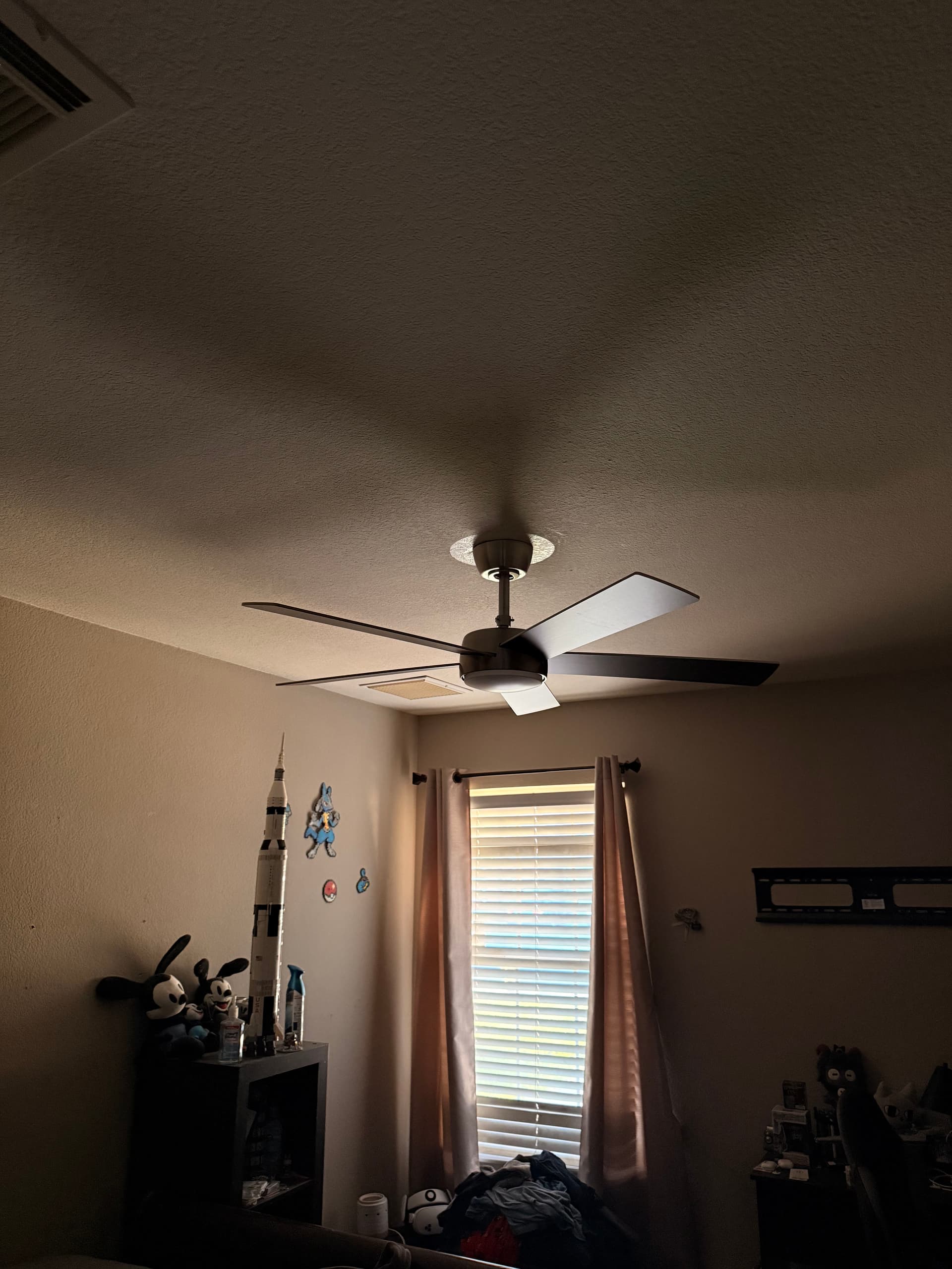 Gallery photos for Ceiling Fans, Exhaust Fan, and Code-Compliant Wiring Upgrade: Image #2