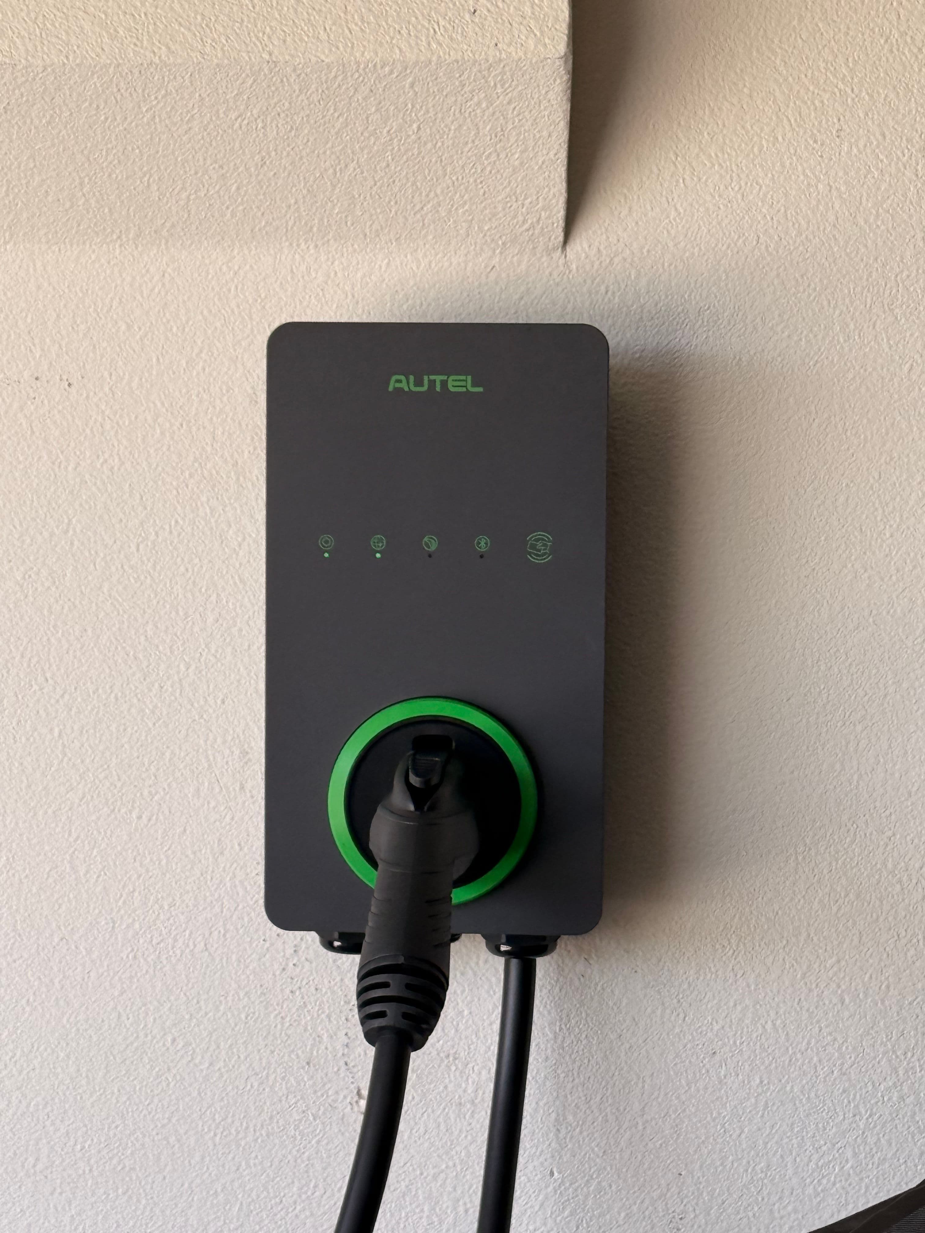 Project Autel EV Charger Install With Panel Support Done Right image