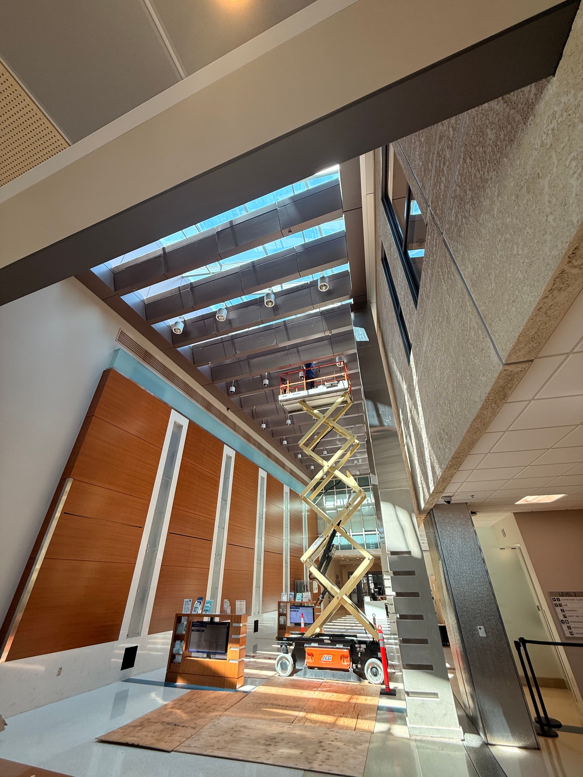 Gallery photos for LED Retrofit in a High-Ceiling Commercial Atrium: Image #8