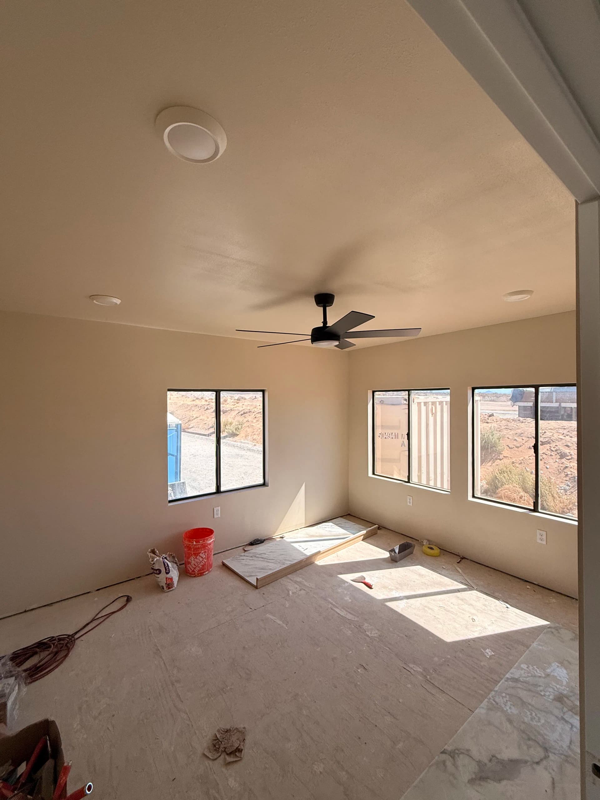 Gallery photos for Jobsite Trailer Build-Out Wiring and Fixture Install in Hinkley: Image #1