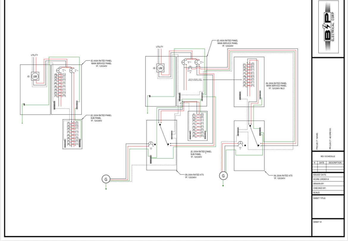Gallery photos for Comprehensive Electrical Design Plans Unveiled by B&P: Image #2