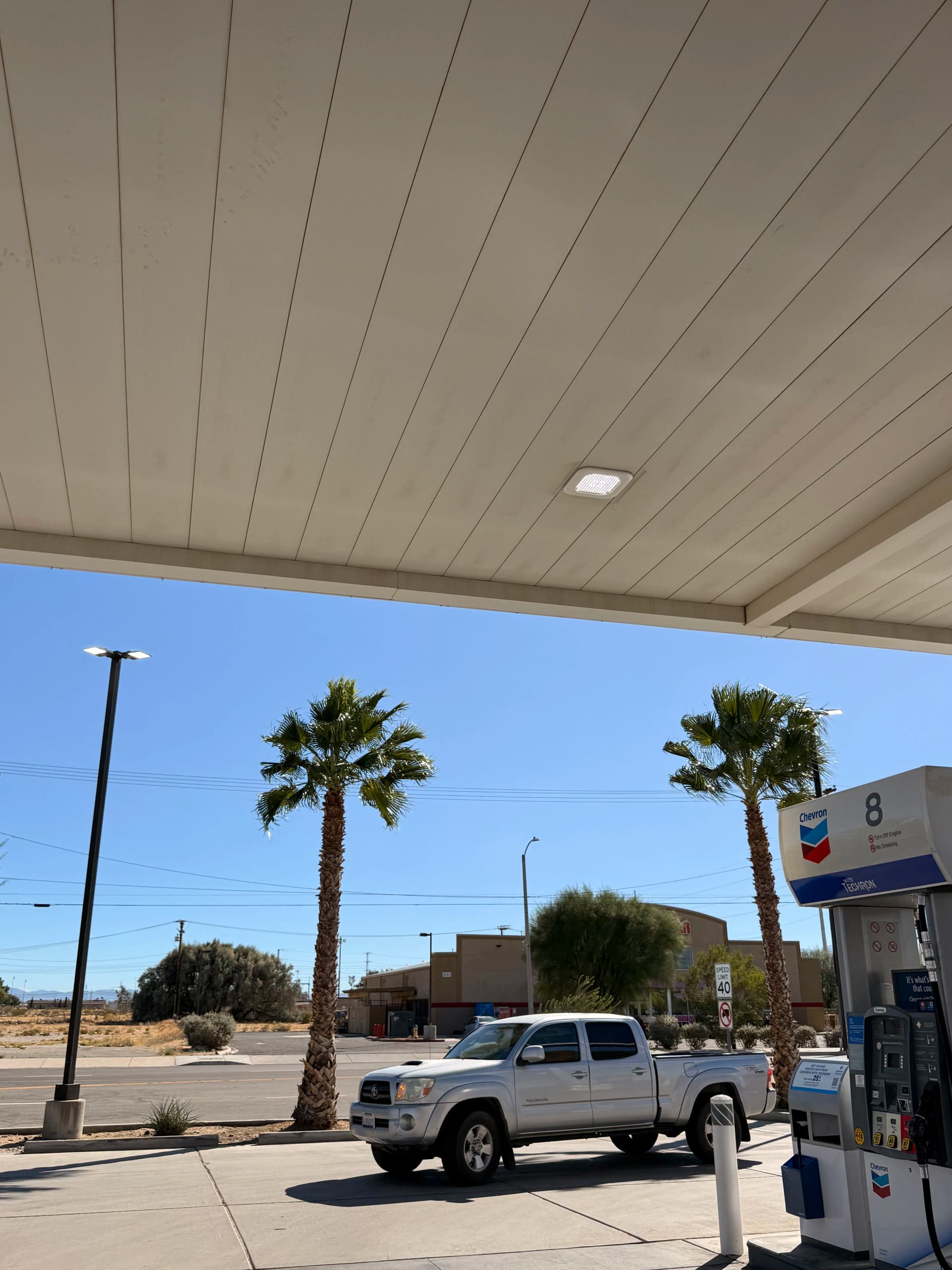 Gallery photos for Parking Lot LED Light Upgrade at June's Market in Adelanto: Image #8