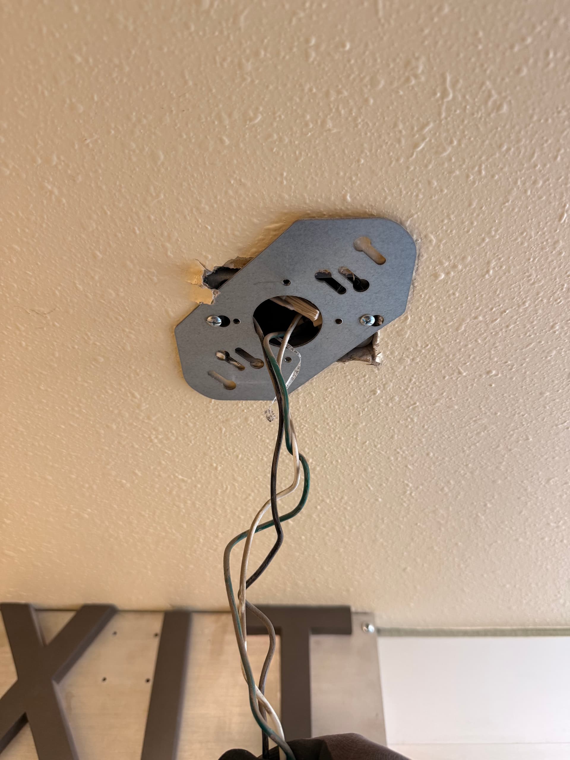 Gallery photos for Exit Sign Troubleshooting and Repair at Ft. Irwin Commissary: Image #2