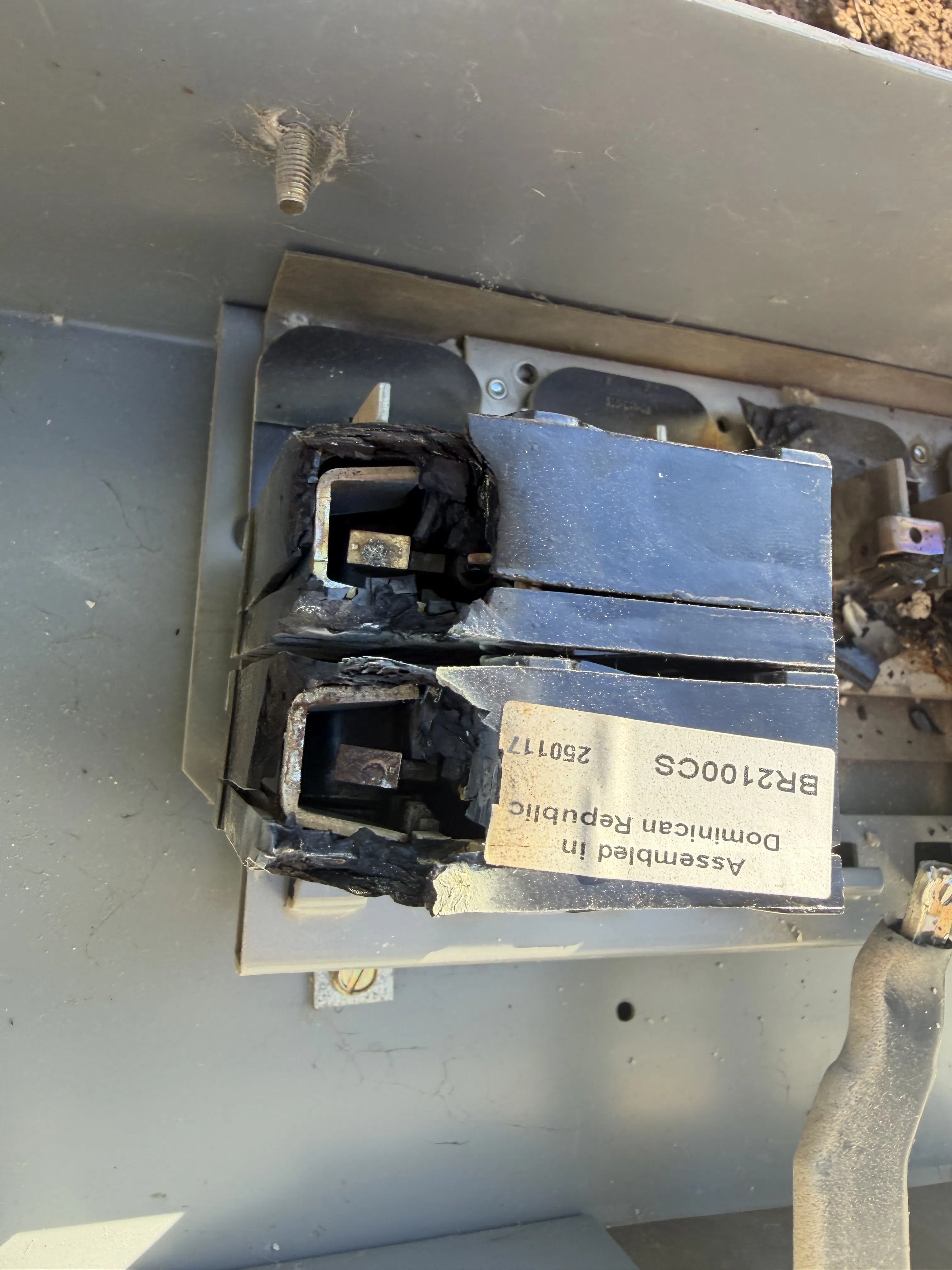 Project Melted Main Breaker Discovered During Emergency Call in Hesperia image