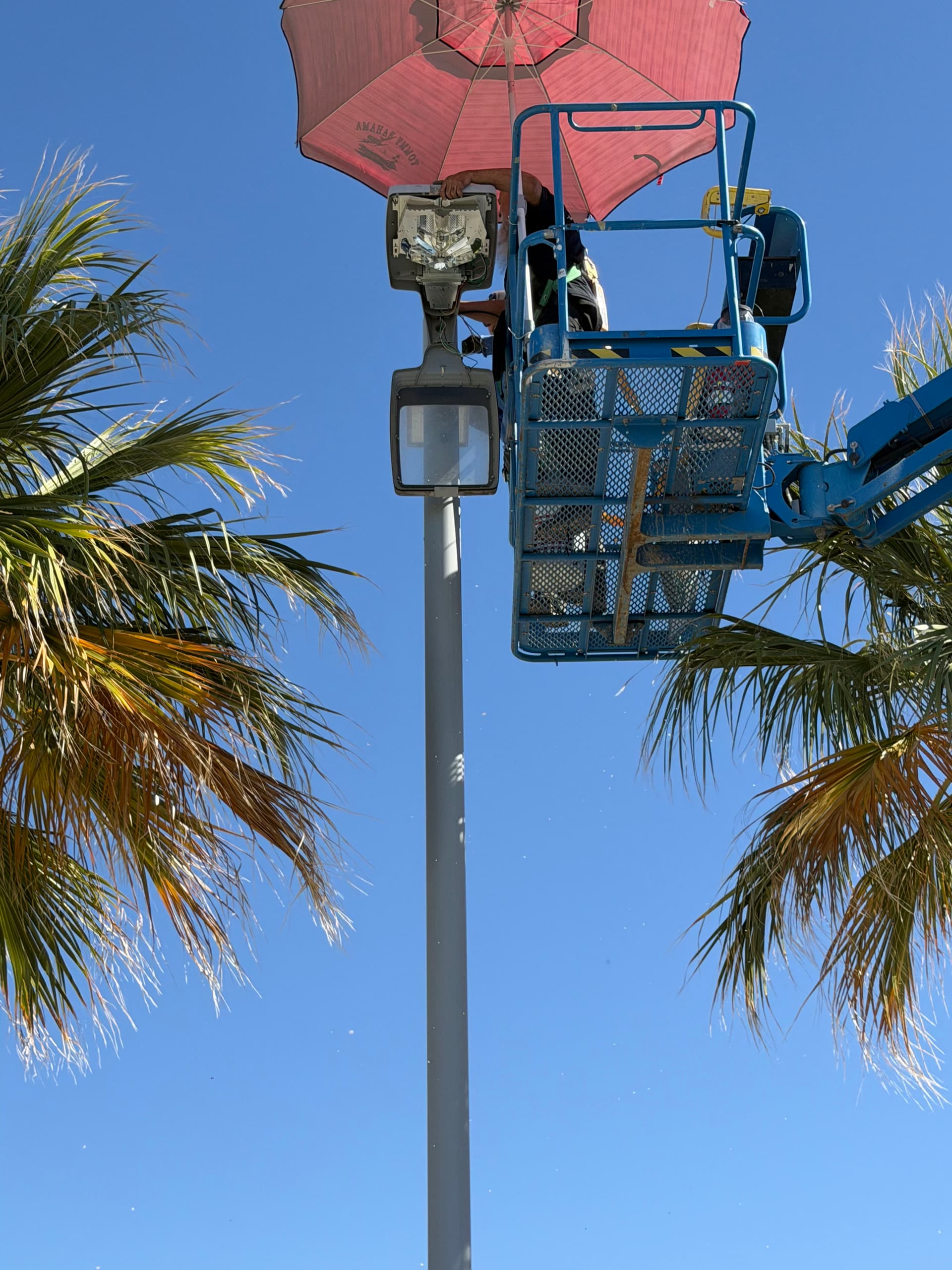 Gallery photos for 44-Fixture LED Parking Lot Lighting Retrofit at Fort Irwin: Image #2