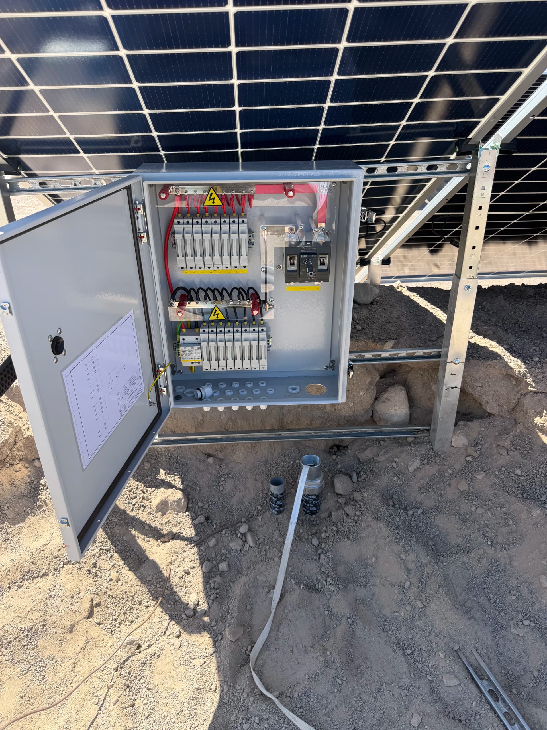 Gallery photos for Solar Electrical Work in Full Swing in Baker CA: Image #5