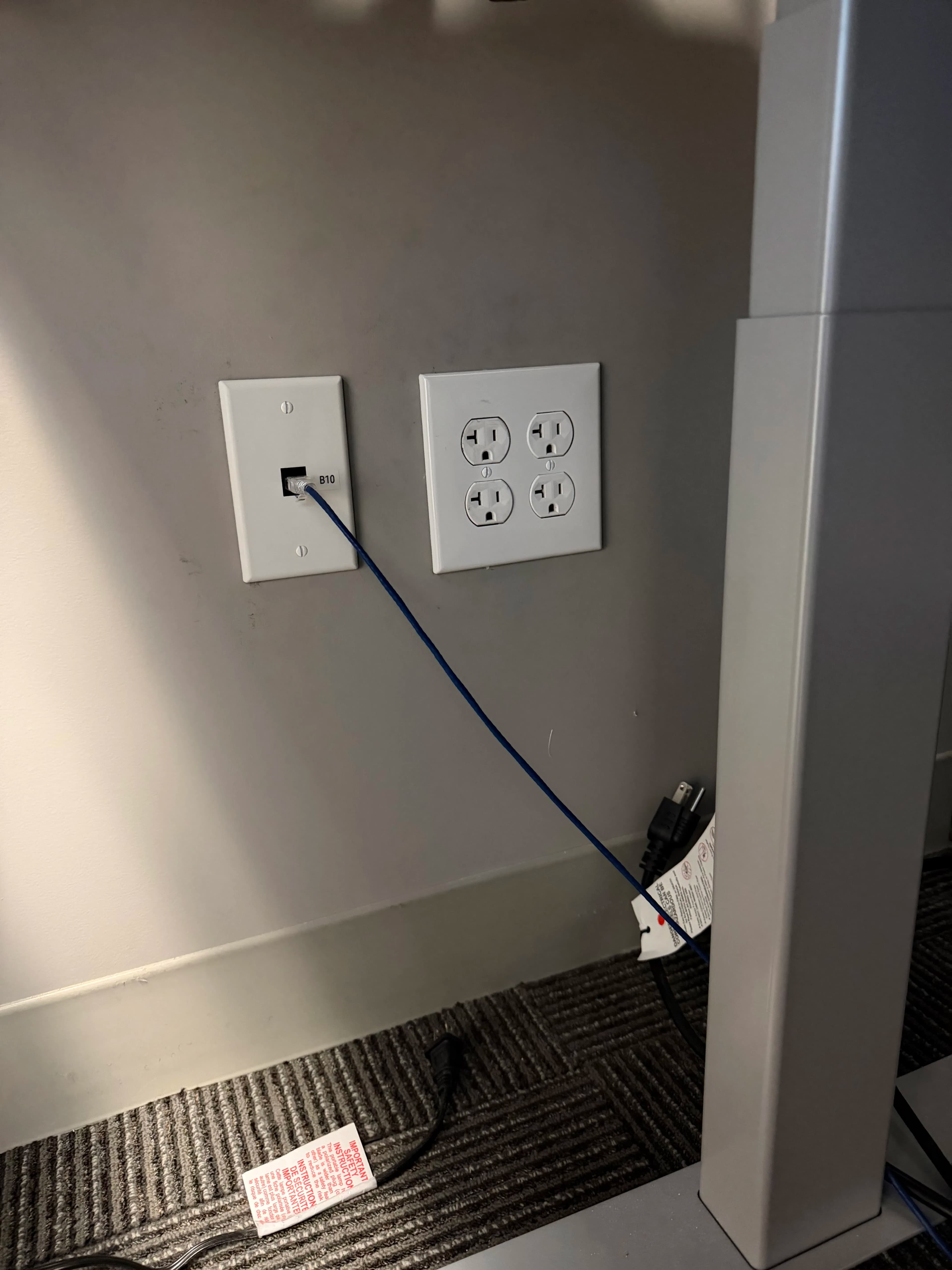 Project Office Outlet and Data Drop Install in San Bernardino image