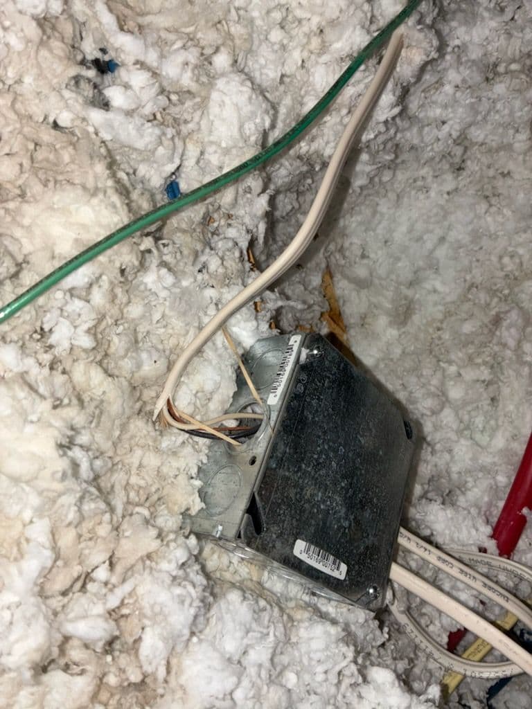 Project Electrical Hazards Discovered in Apple Valley Attic image