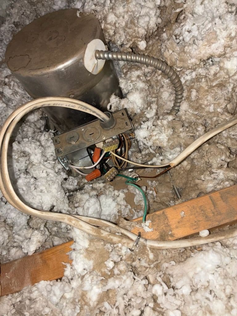 Gallery photos for Electrical Hazards Discovered in Apple Valley Attic: Image #2