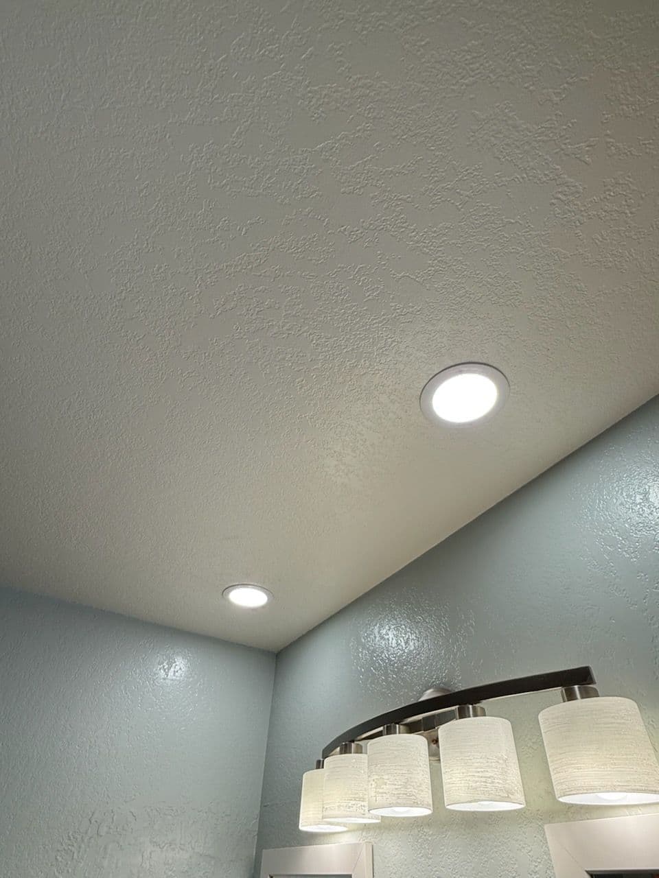 Modern Bathroom Lighting Upgrade image