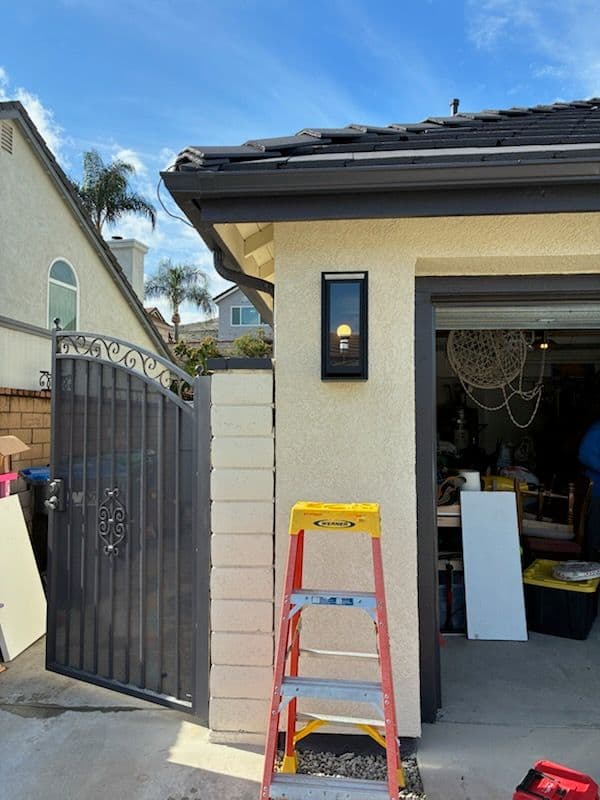 Stylish Wall Sconce Installation in Chino Hills