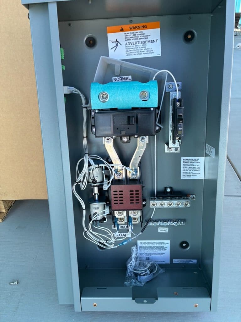 Installing a Kohler Generator and Load Center in Apple Valley