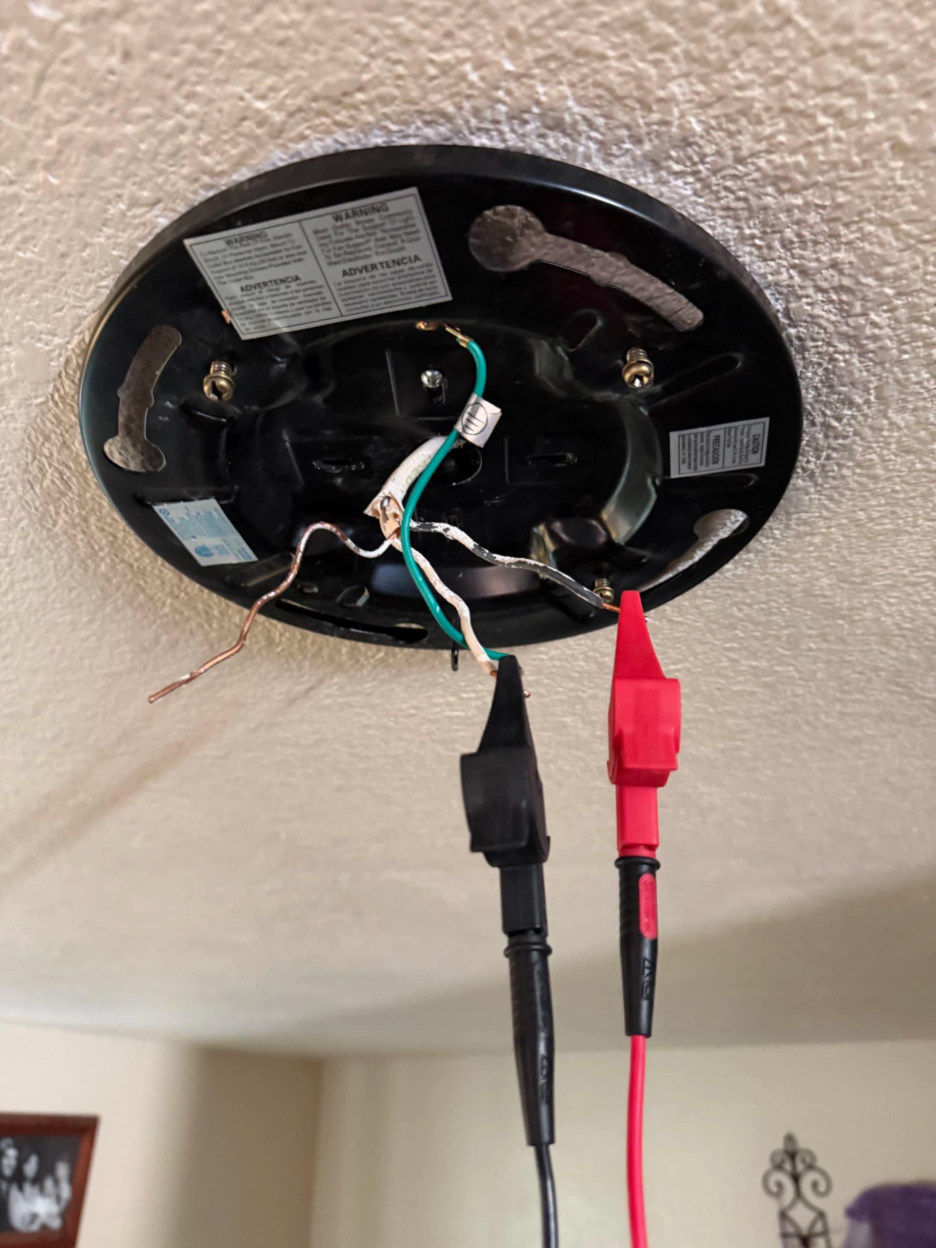 Gallery photos for Ceiling Fan Wiring Fix and Light Fixture Replacement Done Right: Image #6