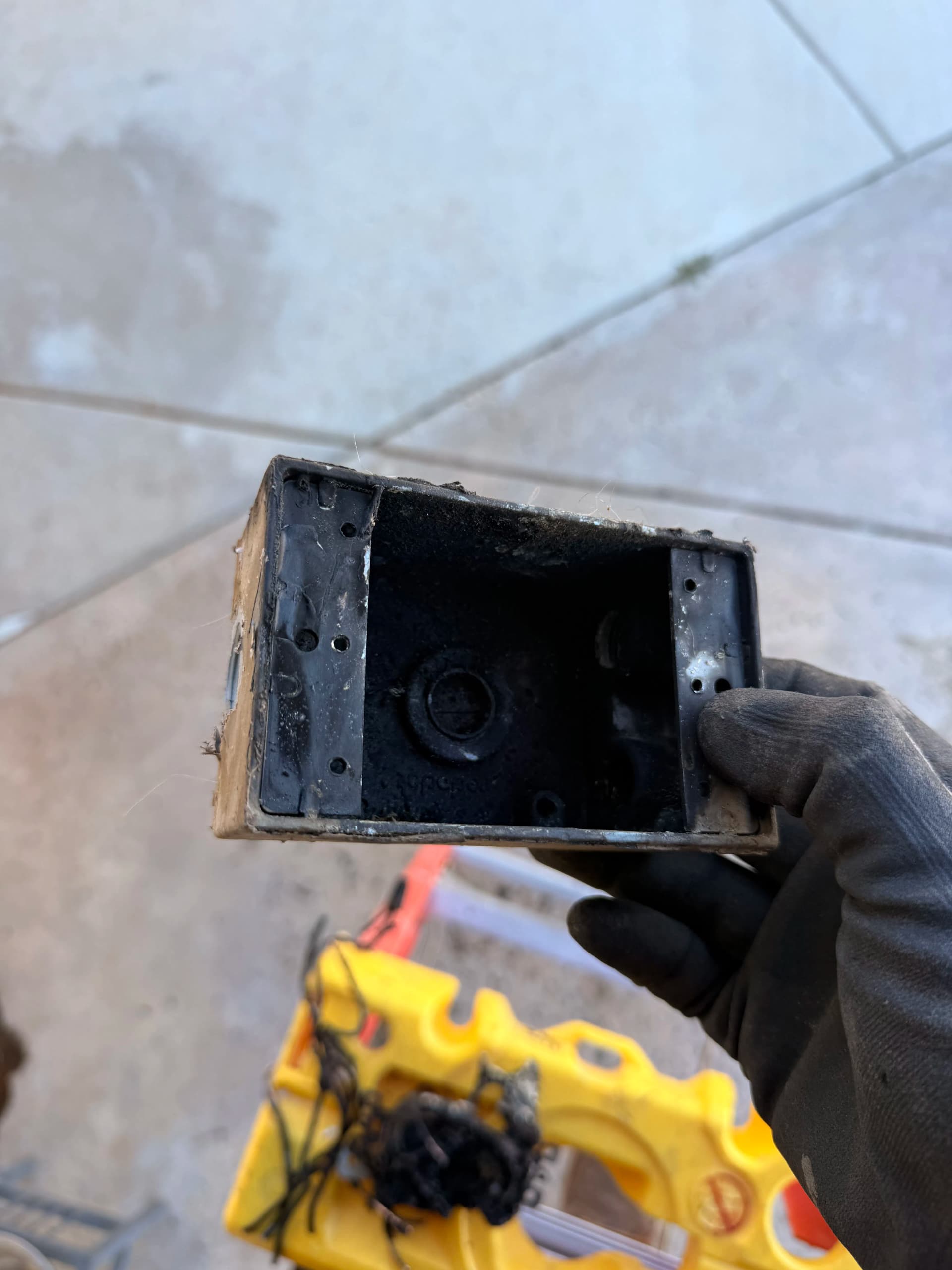 Gallery photos for Burnt Wiring and a Melted Outlet in Spring Valley Lake - Here's What We Found: Image #5