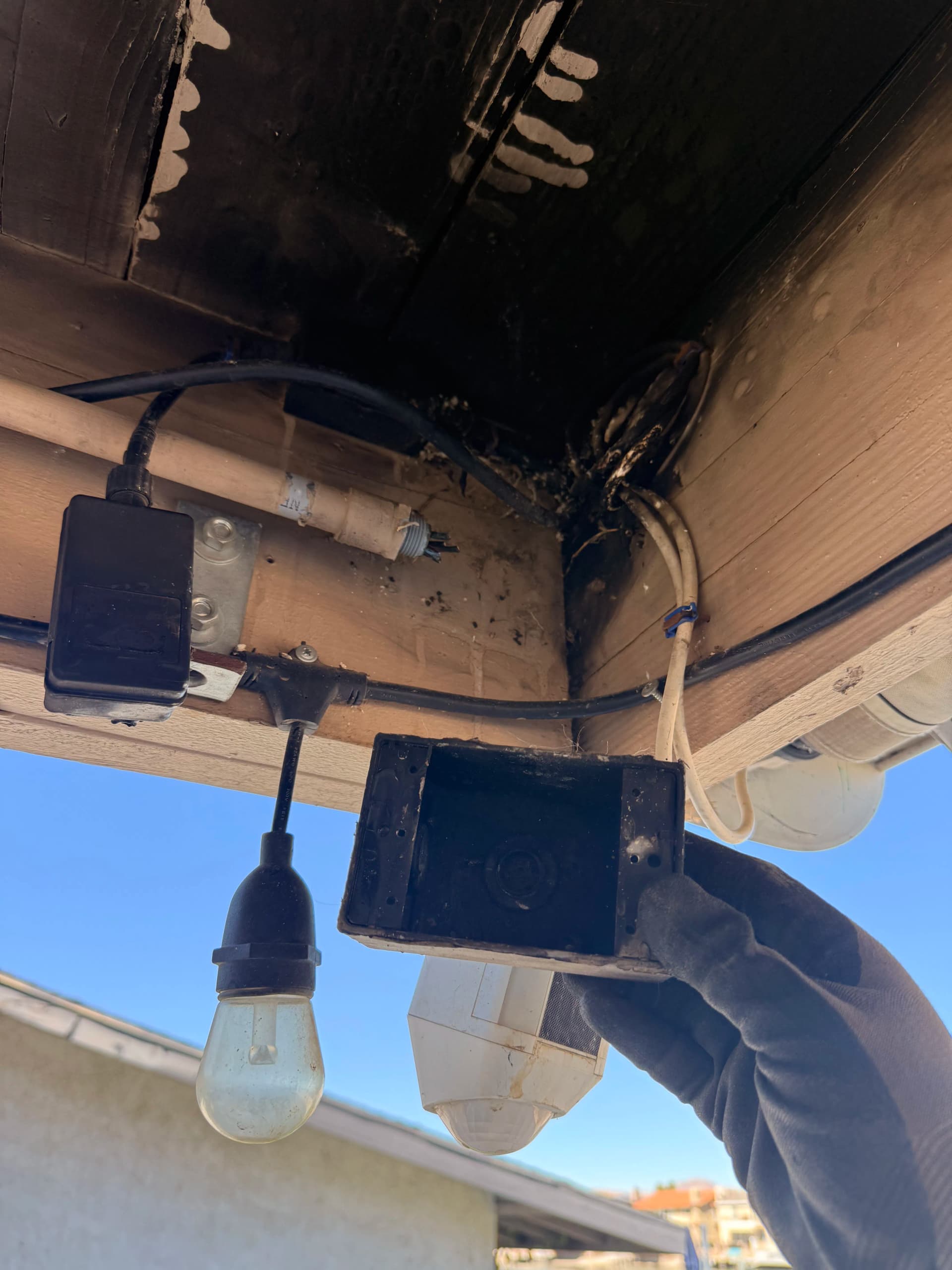 Gallery photos for Burnt Wiring and a Melted Outlet in Spring Valley Lake - Here's What We Found: Image #2