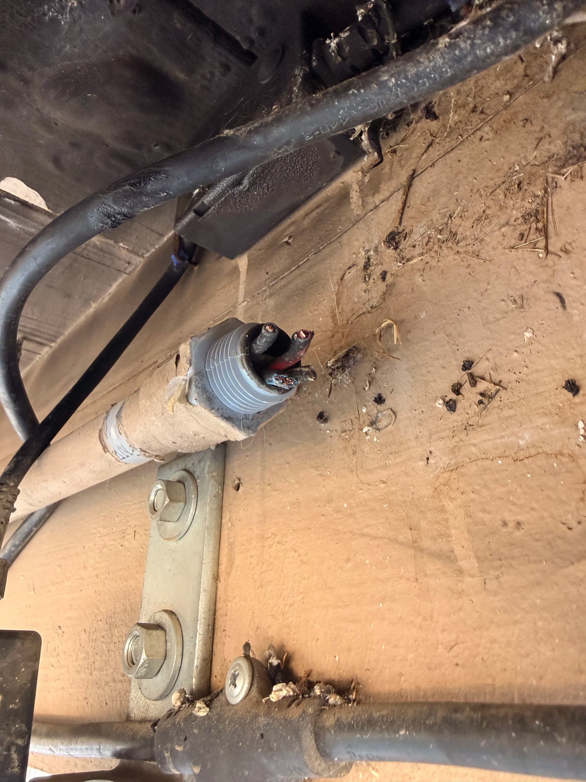 Gallery photos for Burnt Wiring and a Melted Outlet in Spring Valley Lake - Here's What We Found: Image #3