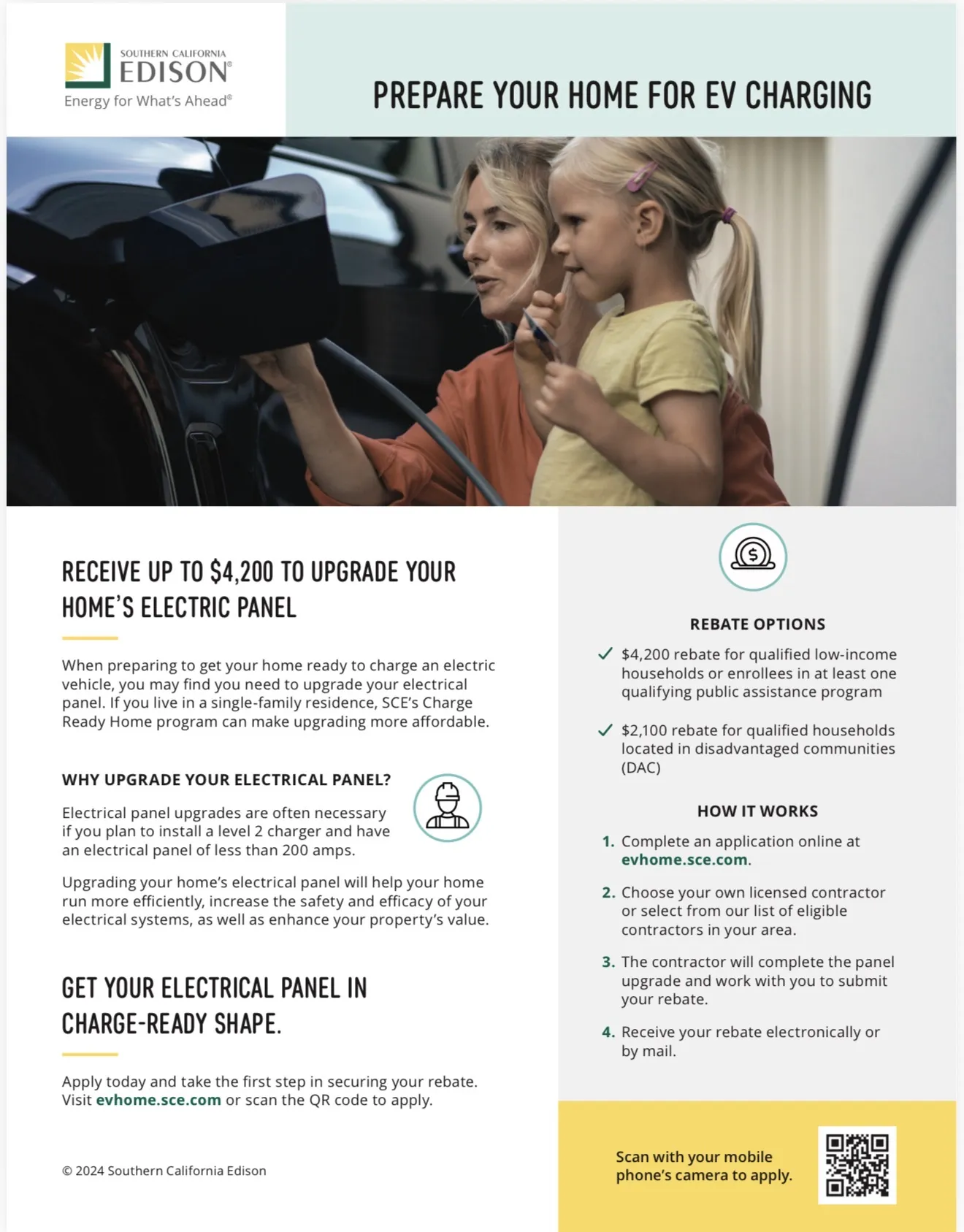 Southern California Edison Rebates Could Cover Your Panel Upgrade for EV Charging image