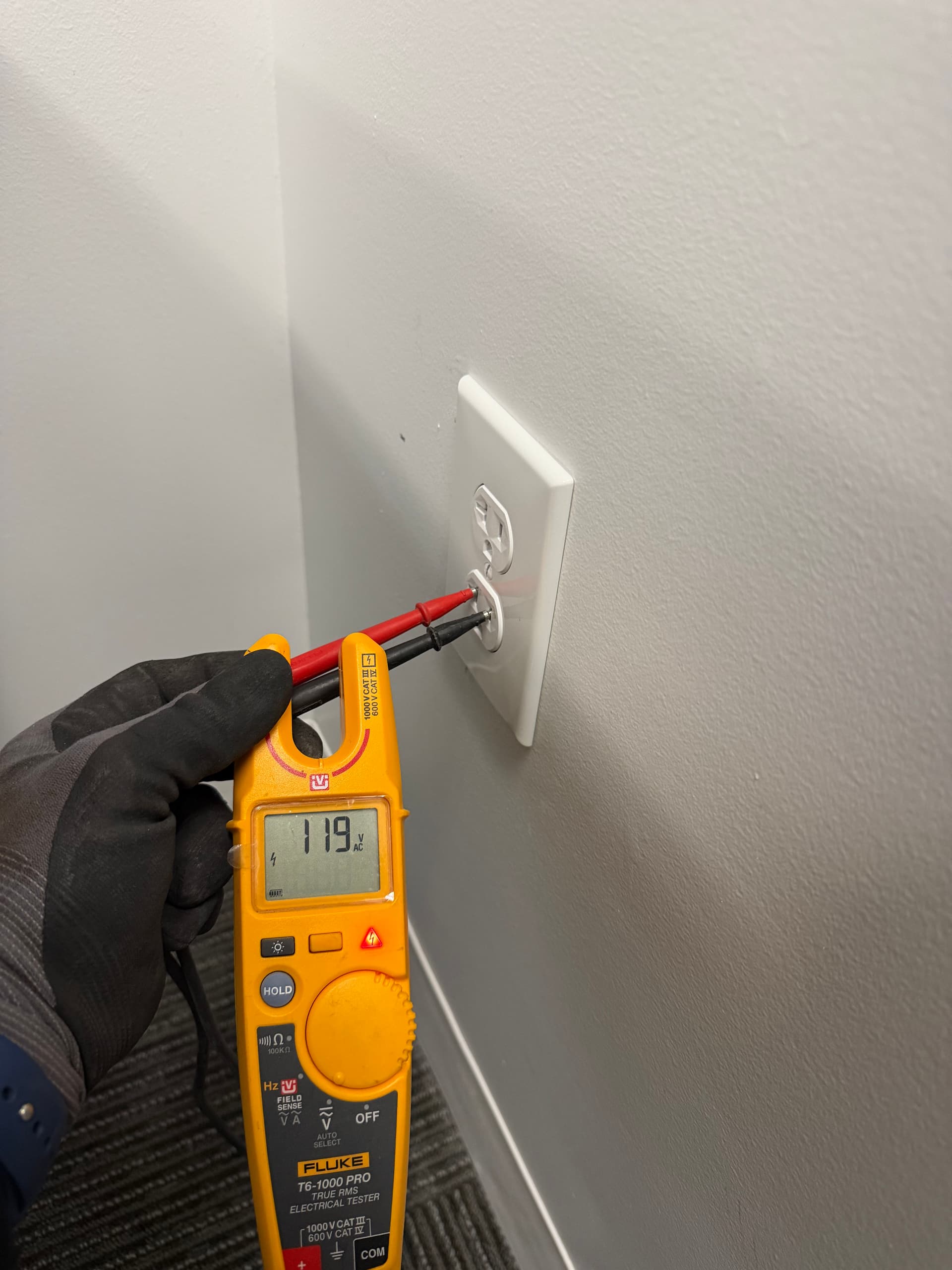 Gallery photos for Office Outlet and Data Drop Install in San Bernardino: Image #2