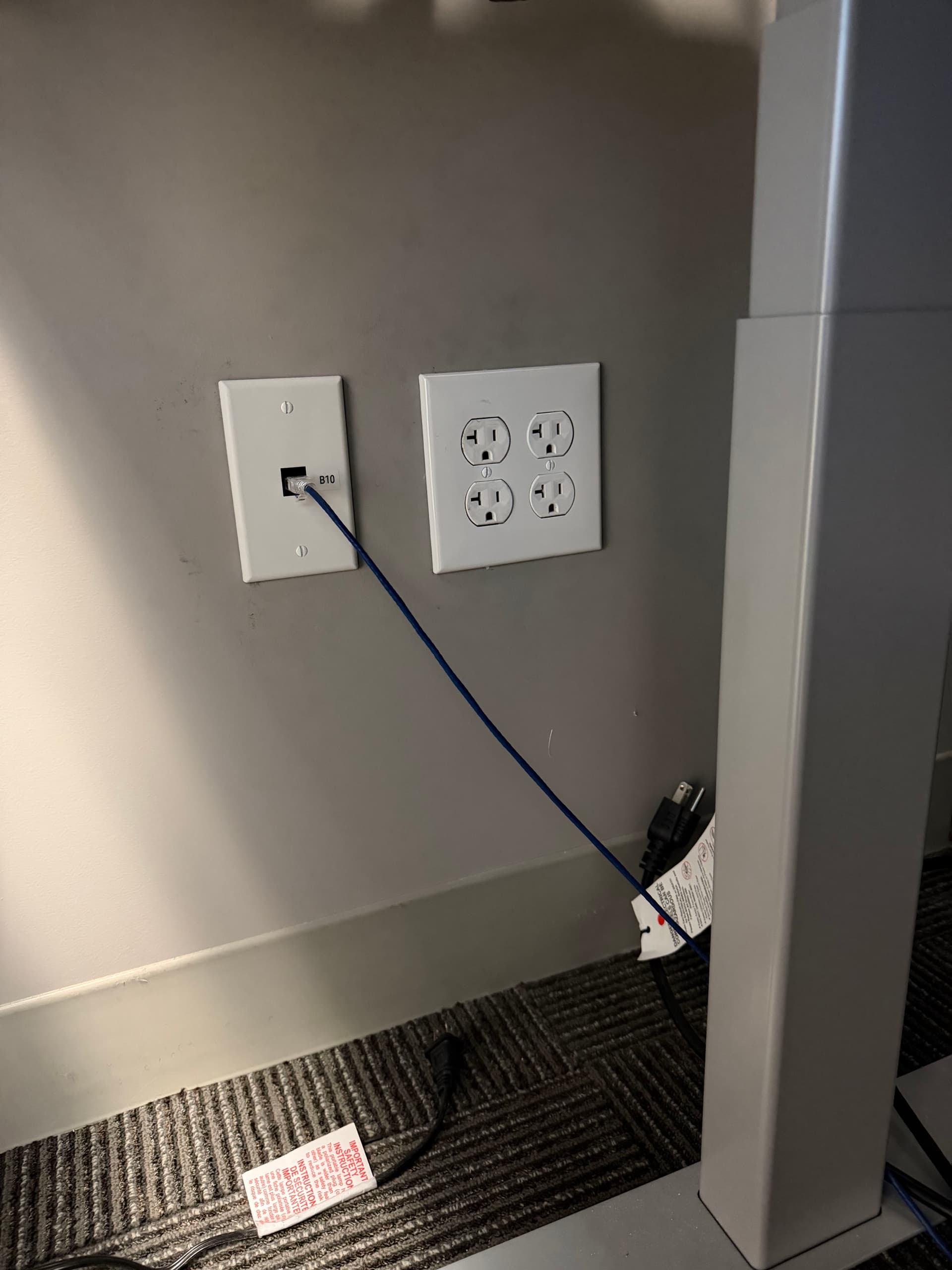 Office Outlet and Data Drop Install in San Bernardino image