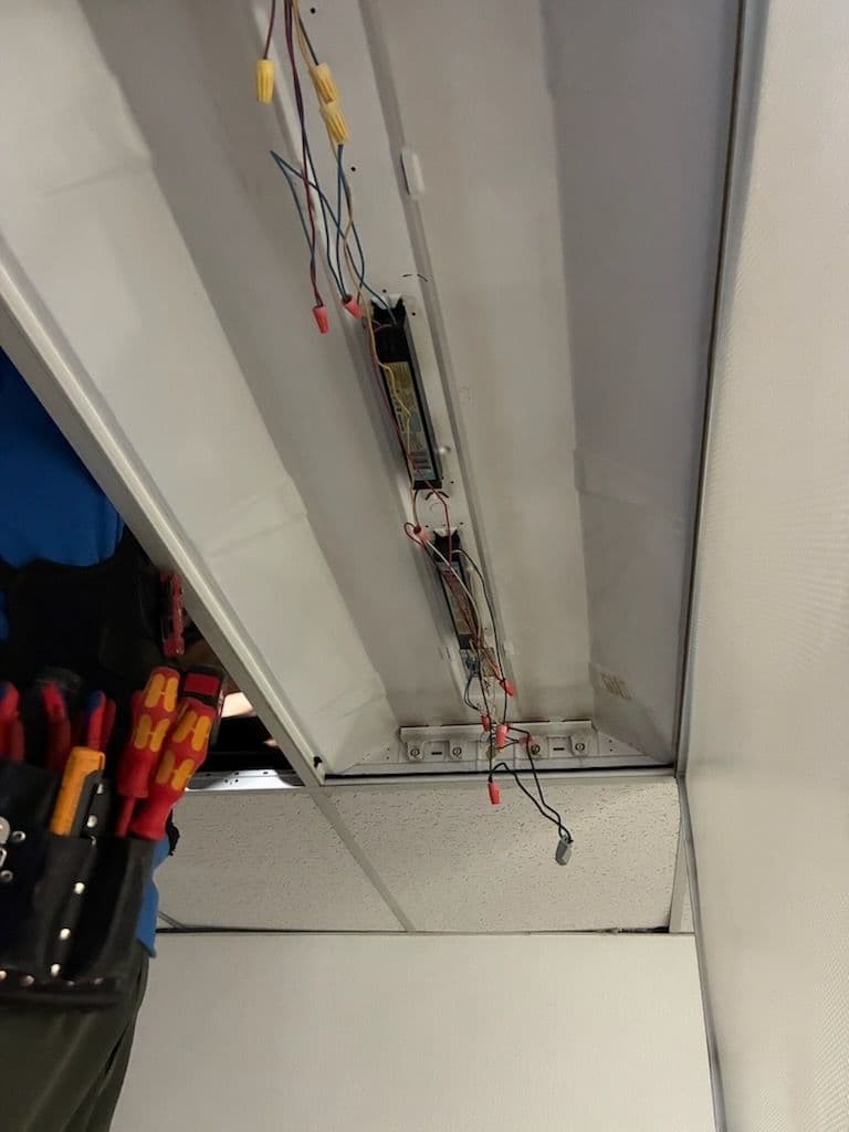 Gallery photos for Elevating Office Lighting with LED Replacement: Image #1