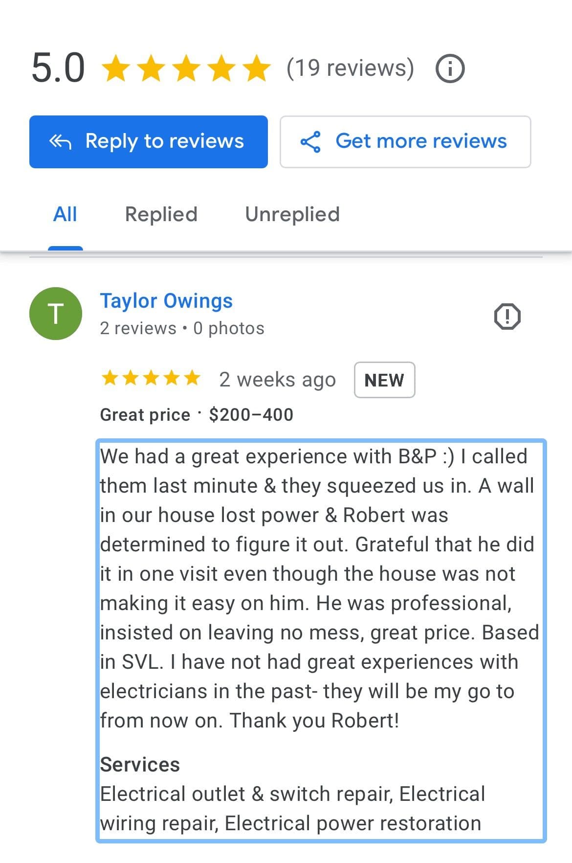 Gallery photos for Top-Rated Electrical Services Providing Peace of Mind: Image #1