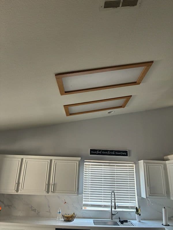 Recessed Lighting and Chandelier Makeover in Victorville image